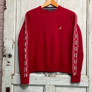 Ladies, Nautica Lambs Wool Sweater